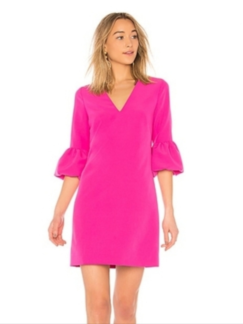 Milly Mandy V-neck Shift Dress 6